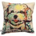 Lindo perro Dachshund impresión almohada cubierta animales almohada funda de almohada decorativa para sofá silla cojín 45x45 cm decoración del hogar ali-78779317